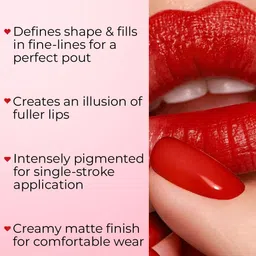 Just Herbs Fill & Define Matte Lip Liner Enriched With Shea Butter - 0.3 g - Wine & Dine image 3
