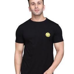 Blisstone Men Applique Slim Fit T-shirt-image-98
