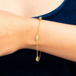 Tyaani Jewellery by Karan Johar Veena Polki Loose Bracelet-image-56