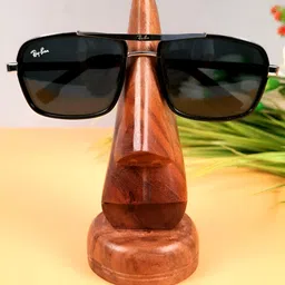 apka mart Brown Printed Wooden Spectacle Holder-32