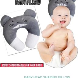 Neck Support Pillow Polyester Fibre Animals Baby Pillow Pack of 1-image-35