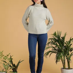 Stylecast X Kotty Women Turtle Neck Pullover-image-60