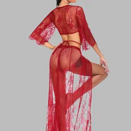 VAGHBHATT Net Baby Doll image 3