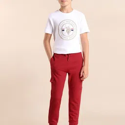 U.S. Polo Assn. Kids Boys Pure Cotton Jogger Trousers-image-30