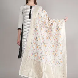 MUFFLY Woven Design Dupatta-picture-12