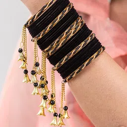 Mamon Creations Set of 30 Alloy Bangles-image-91