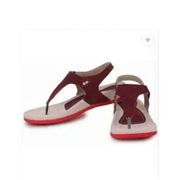 SHOE LAB Women Open Toe T-Strap Flats-picture-10