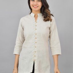 QUACLO Women Solid Kurti-image-87