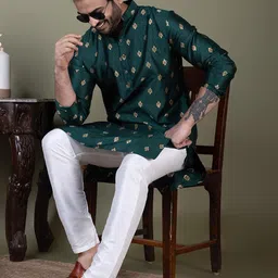 PulseIQ Mens Kurta Pyjama Set-image-27