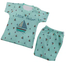 BAESD Boys Printed T-shirt with Shorts-image-77