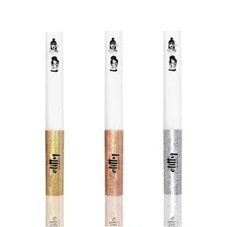 Elitty Set of 3 Glitter Waterproof Liquid Eyeliner-4ml Each- Silver-Golden- Rose Gold-2