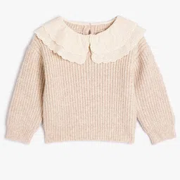 Koton Girls Cable Knit Pullover-image-76