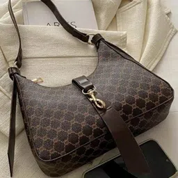 StyleCast Textured Structured Handheld Bag with Quilted image 1