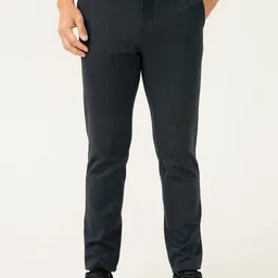 The Pant Project Men Tailored Slim Fit Wrinkle Free Trousers-6