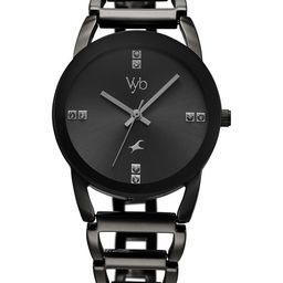 Fastrack Vyb Striker Women Embellished Dial & Reset Time Analogue Watch FV60067QM01-26