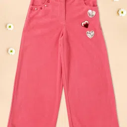 CUTECUMBER Girls Embellished Trouser-image-47