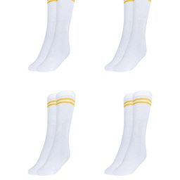 MUKHAKSH Boys White Socks-image-100