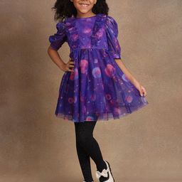One Friday Floral Print Fit & Flare Dress-37