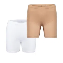 Lily Chic Girls Slim Fit Pack Of 2 Cycling Sports Shorts-picture-5