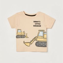 Juniors by Lifestyle Boys Graphic Printed Round Neck Short Sleeves Pure Cotton T-shirt-image-78