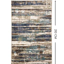 Sapana Carpet-Mats Beige Abstract No Shredding Polyester Carpet image 3