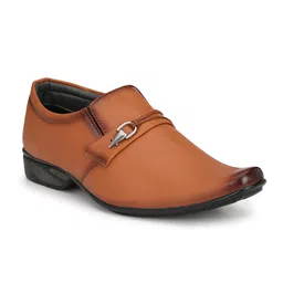 LEEPEETER Men Pointed Toe Formal Slip-Ons-picture-0