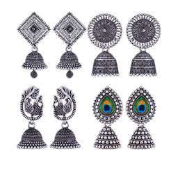 Sangria Alloy Silver-Plated Earrings-image-59