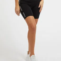 GUESS Women Cotton Skinny Fit High-Rise Shorts-picture-20