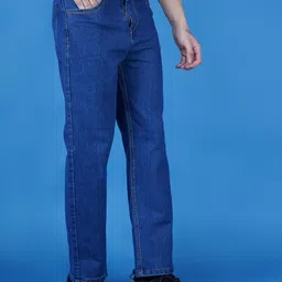 SZN Men Classic Dad Fit Mid-Rise Stretchable Jeans-picture-38