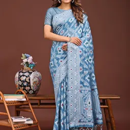 Pandadi Saree Woven Design Zari Saree-12
