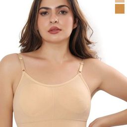 Moda Rapido Pack Of 2 Women Full Coverage Lightly Padded Bralette Bra-picture-21