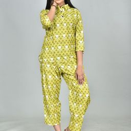 Morchari Printed Shirt & Shorts Co-Ords-image-48