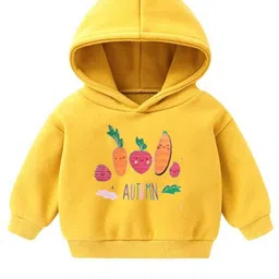 Bold N Elegant Unisex Kids Printed Hooded Sweatshirt-image-73