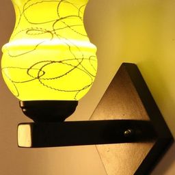1ST TIME Green & White Solid Glass Traditional Cylinder Wall Lamps Wall Lamps-picture-41