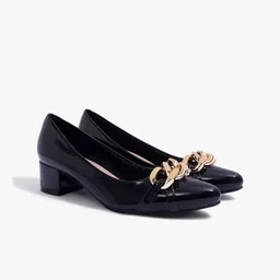 Carlton London Women Block Heels Pumps-18