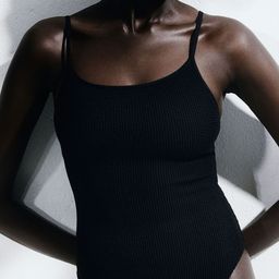 H&M Padded-Cup High-leg Swimsuit-image-39