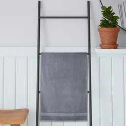 Portico Hexa Plus Grey Cotton 470 GSM Bath Towel-image-8