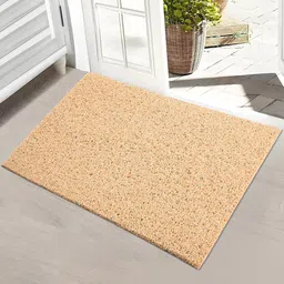 Kuber Industries Cream Coloured Water Absorbing Door Mat-73