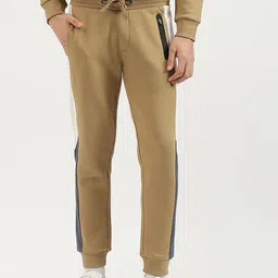 United Colors of Benetton Men Beige Cotton Baggy Fit Joggers-image-26