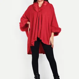 HAUTEMODA Women Waterfall Shrug-image-49