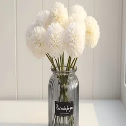 VRB DECOR White 1 Pieces Gypsophilia Artificial Flower-24