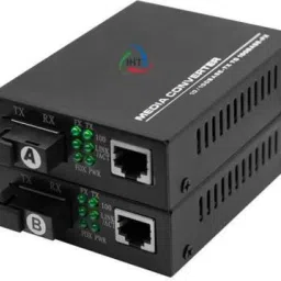 IHT Media Converter 20 Km Single Mode Single Fiber 1 Pair (OTE-SMSF20) 2 Ports 100 Mbps Network Switch-13