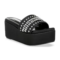 London Rag Women Embellished Flatform Sandals-47