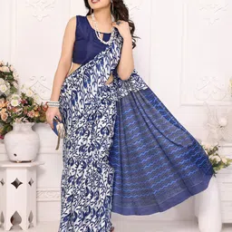 Anouk Floral Printed Saree-picture-26