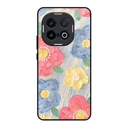 QRIOH Floral Printed IQOO 13 5G Back Case Mobile Accessories-46