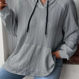 StyleCast Women Hooded Long Sleeves Pullover Sweatshirt-image-82