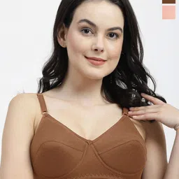 SHYAM SONS FLAIR Pack of 2 Bra Full Coverage Lightly Padded-picture-16