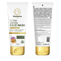 Nimbarka 24K Gold Radiance D Tan Ubtan Face Wash- 100 ml-image-18