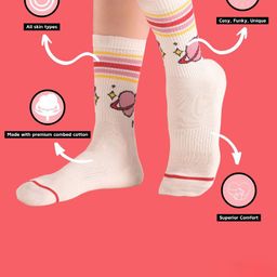 Lazy Bums Patterned Above Ankle Length Socks image 3