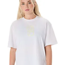 ASICS Women Graphic Printed Round Neck T-shirt-image-39